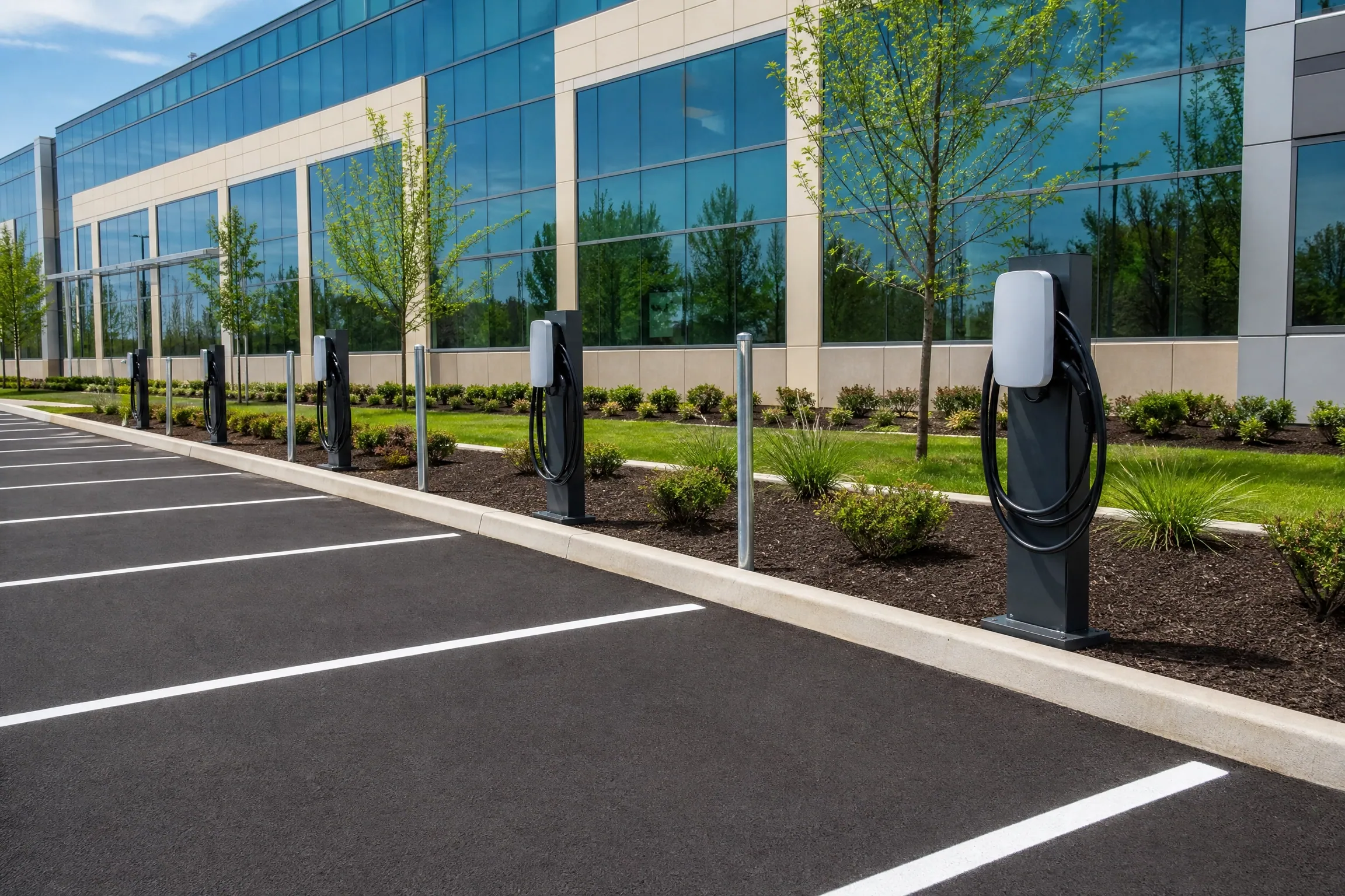 Commercial EV Charger Installation